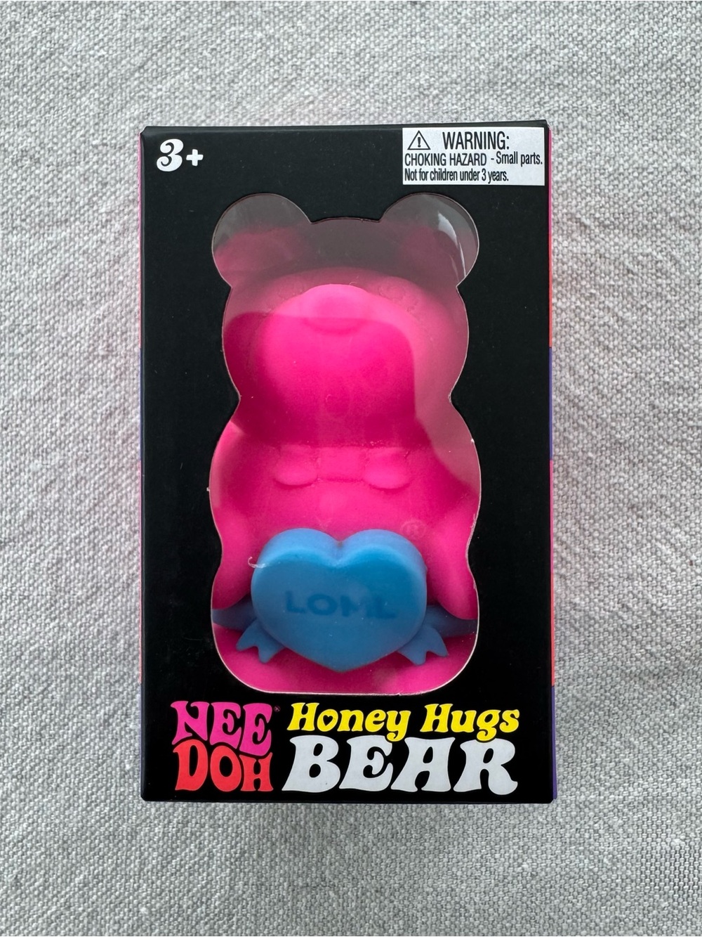 NeeDoh Honey Hugs Bear 🩷🩵 LOML